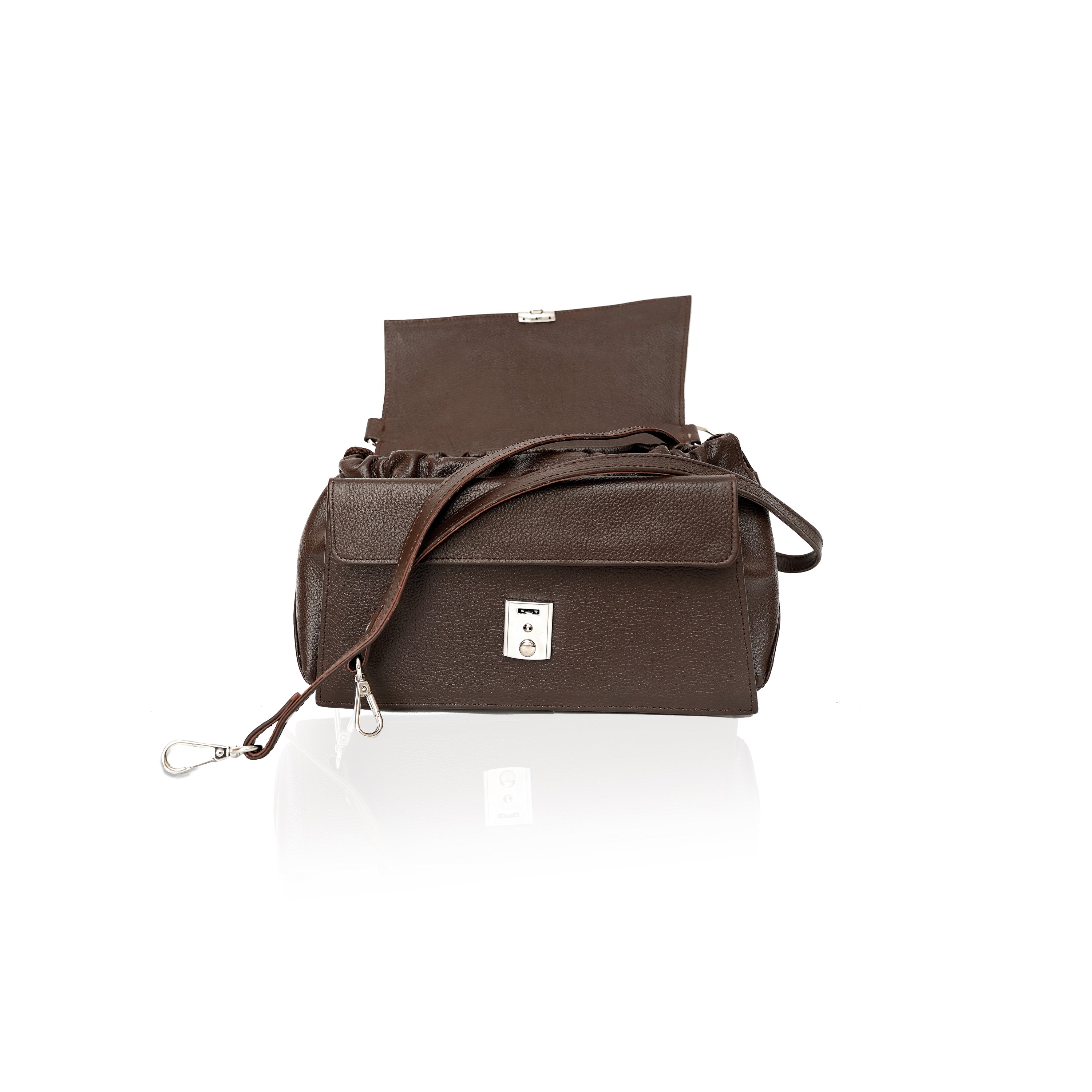 Hera Asymmetric Flap Crossbody