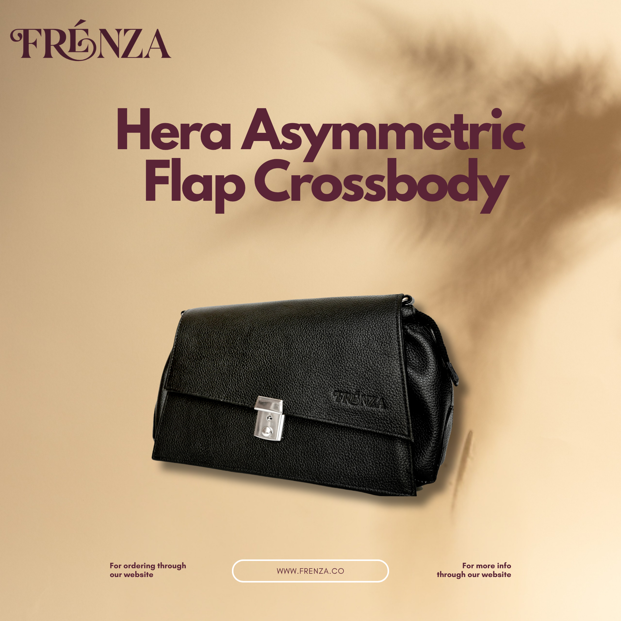 Hera Asymmetric Flap Crossbody
