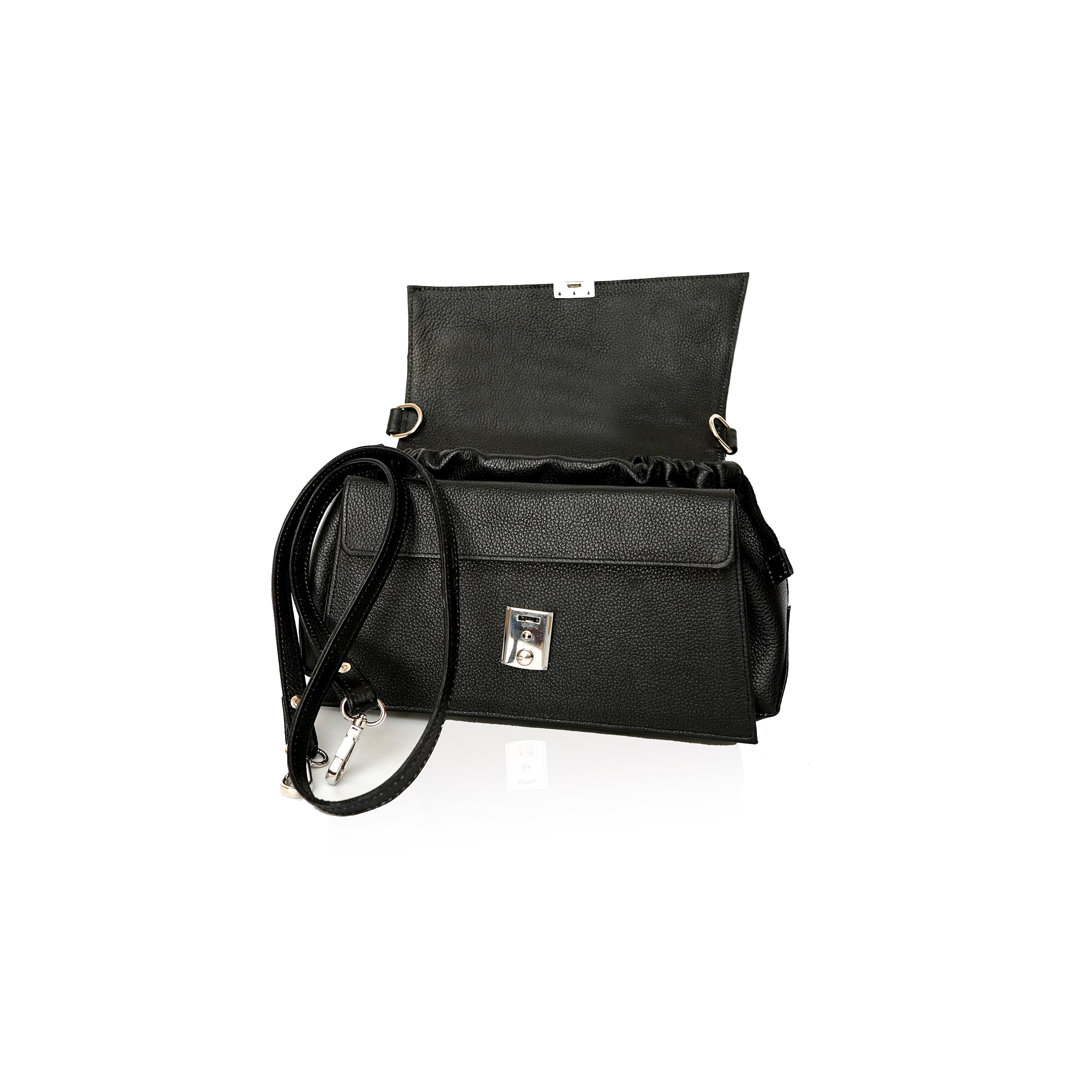 Hera Asymmetric Flap Crossbody