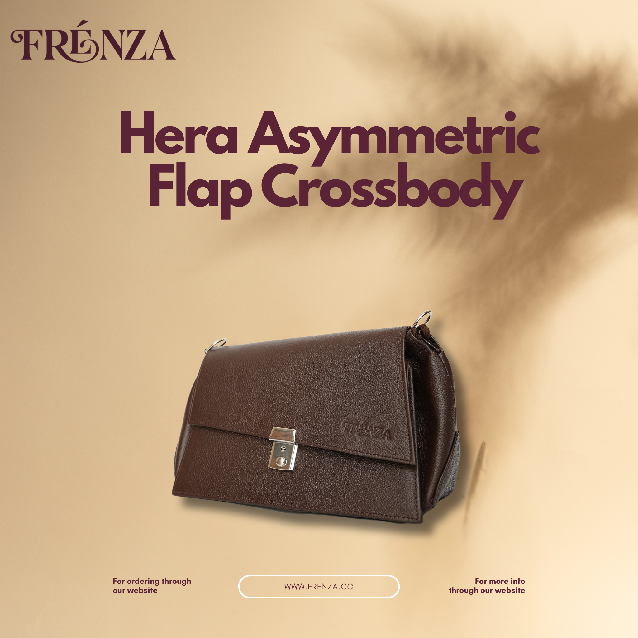 Hera Asymmetric Flap Crossbody